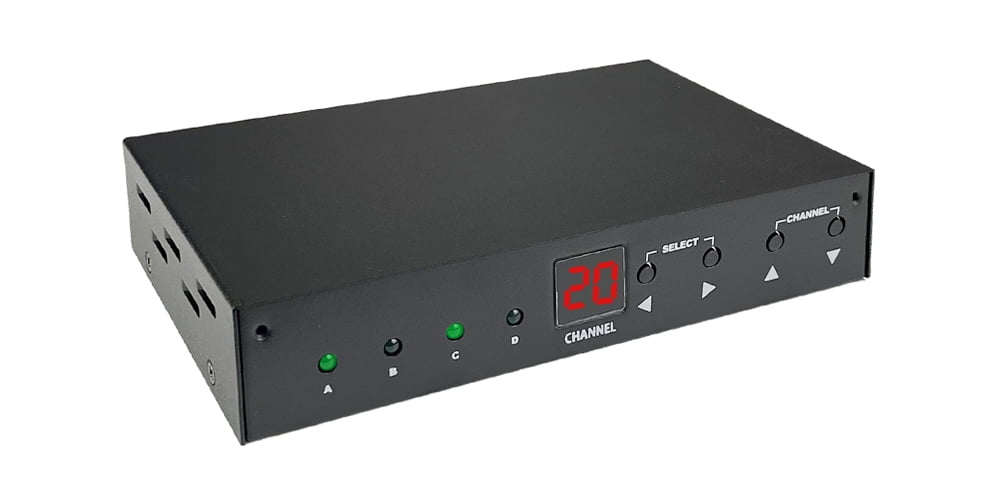 4Channel Composite Video Audio To RF Video Modulator