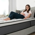 thumbnail image 6 of King Mattress, Queen Rose 12 inch Hybrid Medium Firm Adult Mattress with Memory Foam in a Box, with Individually Pocket, 6 of 9