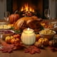 thumbnail image 1 of Vela de aromaterapia de calabaza de Halloween | Cera de soja en tarro de cristal con tapa de corcho | Vela perfumada Spooky Vibe para un ambiente acogedor, decoración festiva | 302g, forma de, 1 of 6