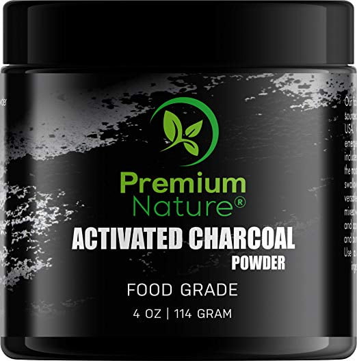 Activated Charcoal Teeth WhiteningPowder All Natural 4 oz Black Charcoal Charcol Teeth Whitener