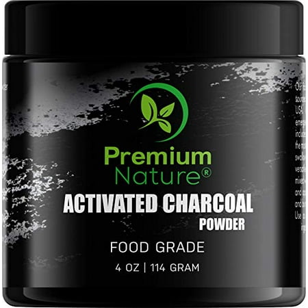 Activated Charcoal Teeth WhiteningPowder All Natural 4 oz Black Charcoal Charcol Teeth Whitener Charcole White TeethPowder Safe & Gentle for Gums Sensitive Teeth Brighter