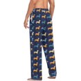 thumbnail image 5 of Top-kevin Multi- Dachshund Pajama Pants for Men PJs Bottoms Sleep Lounge Pants with Pockets, S M L XL XXL, 5 of 13