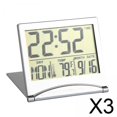 thumbnail image 1 of Reloj Despertador De Viaje 3xDigital, Temporizador, Modo De Repetición, Calendario, Reloj De Noche Plegable, 1 of 8