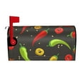 thumbnail image 2 of Daiia Chili2 Mailbox Cover , Magnetic Welcome Mailbox Wraps Post Letter Box Cover for Garden Yard Home Decor-21x18 in, 2 of 9