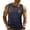 Navy c, variant on Fnnxeal Mens Tank Tops, Summer Shirts with Pocket Casual Tank Tops for Men Crew Neck Sleeveless Navy Tops Size 2XL
