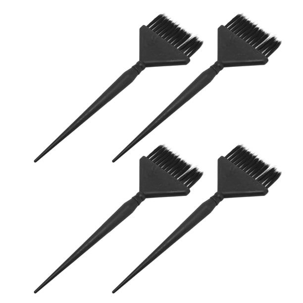 Cepillo Para Tinte De Cabello, Cepillo Ancho Para Tinte Para El Cabello, Compacto, 4 Piezas, Cerdas Rígidas De Nailon ABS Para Peluquero Y Salón