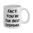 thumbnail image 2 of Appreciation Stepdad Gifts, Fact: You're The Best Stepdad, Special Father 11oz Mug For Dad From Son Daughter, Fathers Day, Gift ideas for dad, Unique gifts for dad, Best gifts for dad, 2 of 2