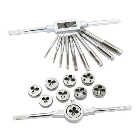 

20Pcs/Set Wrench Metric Manual Screw Screwdriver M3-M12 Screw-thread Spanner And Die Set Tool