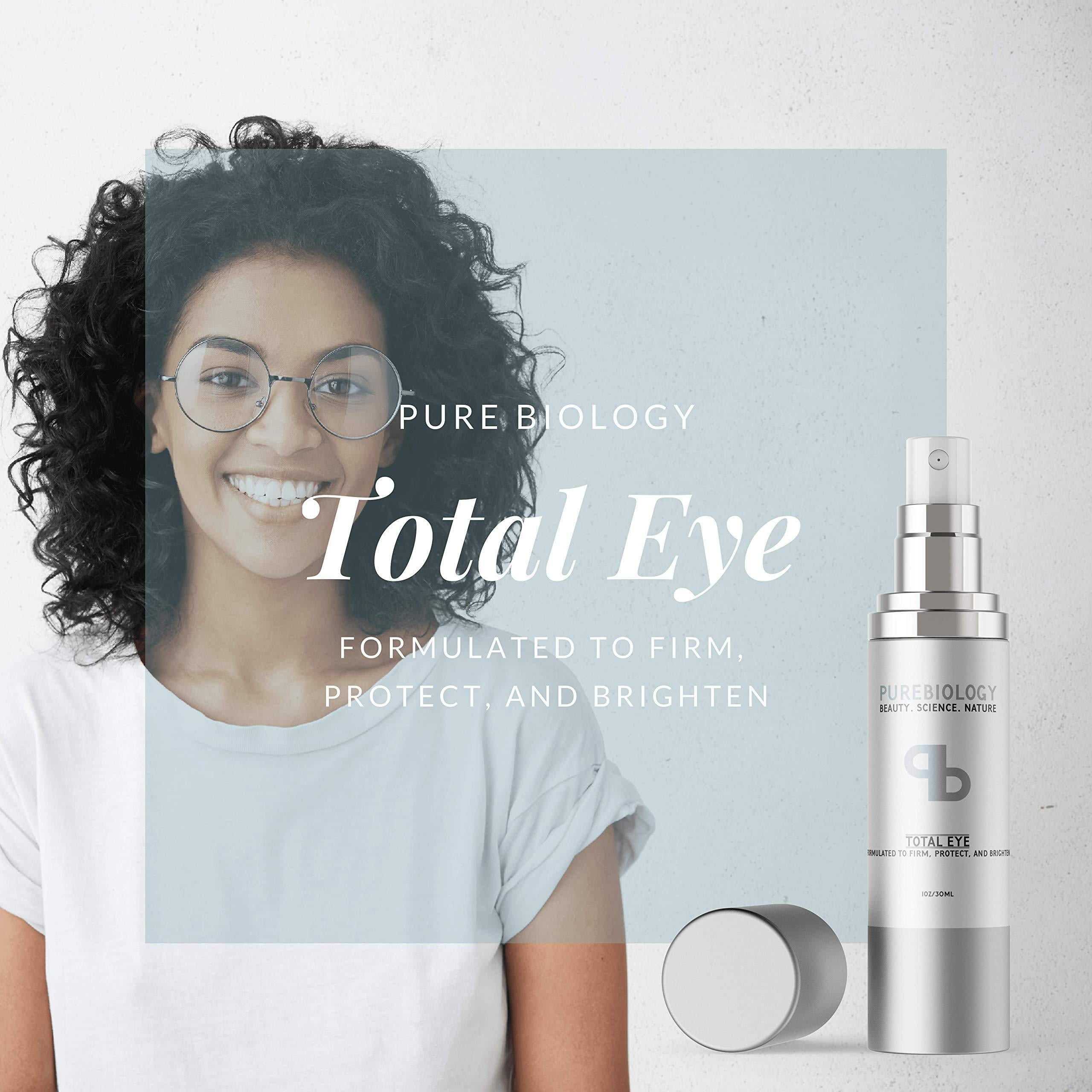 pure biology total eye cream