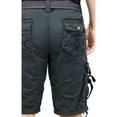thumbnail image 5 of X RAY JEANS Men's 12.5" Inseam Cargo Shorts, Steel, 36, 5 of 6