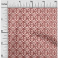 thumbnail image 2 of oneOone Cotton Cambric Red Fabric African Quilting Supplies Print Sewing Fabric By The Yard 56 Inch Wide, 2 of 5