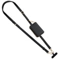 thumbnail image 1 of Cordón para teléfono TimoVo con correa corporal y funda de piel tipo cartera, 1 of 7