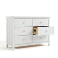 thumbnail image 5 of Graco Sasha 6 Drawer Nursery Double Dresser, White, 5 of 8