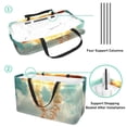 thumbnail image 4 of Jellyfish Large Capacity Reusable Oxford Cloth Storage Bin: Foldable Storage Bag, Picnic Basket, and Storage Box, 4 of 7
