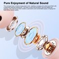 thumbnail image 5 of Oggfader Wireless Earbuds Microphone Bluetooth Earphones True Wireless Earphones 5.3 Long Battery Life Lightweight Body Easy To Carry Around Pink, 5 of 7