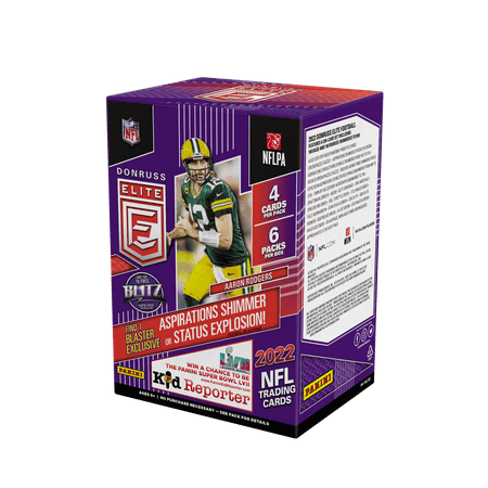 2022 Panini Donruss Elite Football Blaster Box Trading Cards | Look for Brock Purdy Rookie Card!