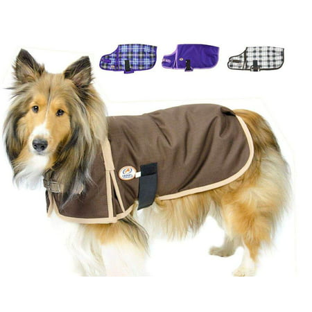Derby Originals Horse Tough 1200D Waterproof Ripstop Nylon Heavy Weight Winter Dog Coat Insulated - Multiple Styles & Sizes - Two Year Limited Manufacturers Warranty
