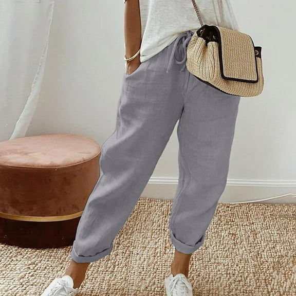 SIYUDAN Women Pants Women Casual Pants Grey Adult Work Pants For Women Lounge Pants For Women Womens High Waisted Pants Women Fall Pants