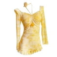 thumbnail image 4 of Traje de baño para mujer, traje de baño de manga larga, a la moda, para fiestas, viajes, festivales y deportes acuáticos., 4 of 8
