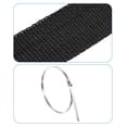 thumbnail image 4 of Uxcell Fiberglass Exhaust Wrap Tape,2"x32.8' Black Header Heat Wrap with 4 Stainless Ties, 4 of 6