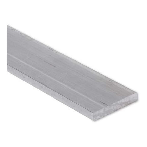 92" Long - 2" x 1/8" Aluminum Flat Bar 6063 Alloy T-6 Temper