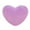 Purple-PP-home supplies, variant on LEFTHIGH Home 50cm Love Heart Plush Pillow Valentine's Day Cute Toy Gift Soft Huggable Stuffed Animal for Kids Adults Christmas Gifts