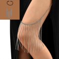 thumbnail image 2 of Girl Leg Chain Sexy Dangle Multi Layer Thigh Chains Silver Color Body Chain Festival Rave Body Supplies for Women Girls, 2 of 4