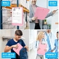 thumbnail image 6 of Clipboard with Storage, Large Capacity Nursing Clipboards with Low Profile Clip, Heavy Duty Plastic Storage 8.5x11 Clip Board with Pen Holder, Side-Opening, A4 Organization Box for Writing, 6 of 9