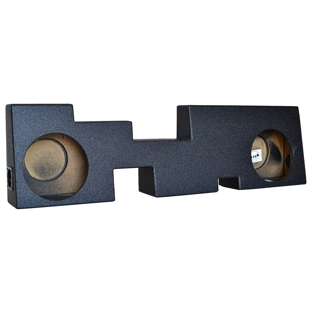 SoundBox F250 / F350 Super Duty (Crew Cab) 20172019 Dual 10" Subwoofer Enclosure, BedLiner