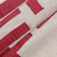 thumbnail image 6 of LR Home Stacy Garcia  Cotton Blend Poly Filled Pillow in Red/Ivory, 20" x 20", 6 of 8