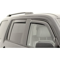 AVS 09-18 Dodge Journey Ventvisor In-Channel Front Rear Window Deflectors 4pc - Smoke
