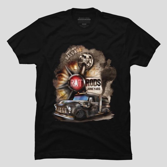 Rat Rod Cast-Off Funny Car Sarcastic Humor Quote H14077 T-Shirt, for Men and Women, Up to Size 5XL