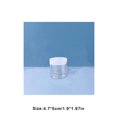 thumbnail image 3 of Frascos de plástico de 36 piezas con tapas, soporte a prueba de fugas, portátil, para ungüentos, muestra, reemplazo para el cuidado de la Cuentagotas de vidrio y botellas tapa blanca, 36 piezas 60 ml Jumpingount CE011441-09B, 3 of 6