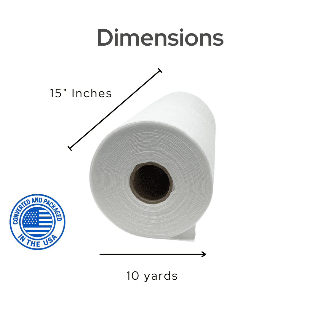 Fusible Fleece Medium Weight 15" x 10 yd