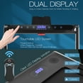 thumbnail image 4 of Costway 2-in-1 Folding Treadmill 2.25HP Jogging Machine w/ Dual LED Display Silver, 4 of 9