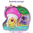 thumbnail image 4 of Polly Pocket Unicorn Tea Party Compact Playset with 2 Micro Dolls & Accessories, Travel Toys, 4 of 7