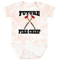thumbnail image 3 of Inktastic Future Fire Chief Firefighter Boys or Girls Baby Bodysuit, 3 of 5