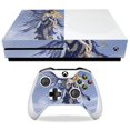 thumbnail image 1 of Skin de fibra de carbono MightySkins para Microsoft Xbox One S - Sueños azules | Acabado texturizado de fibra de carbono, protector y duradero | Fácil de aplicar, quitar y cambiar de estilo | Hecho en, 1 of 1