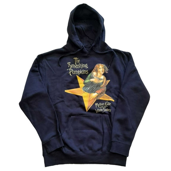 The Smashing Pumpkins Unisex Pullover Hoodie Sweatshirt Mellon Collie (Small)