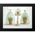 thumbnail image 2 of Jacobs, Cindy 18x15 Black Modern Framed Museum Art Print Titled - Garden Cloche Trio I, 2 of 5