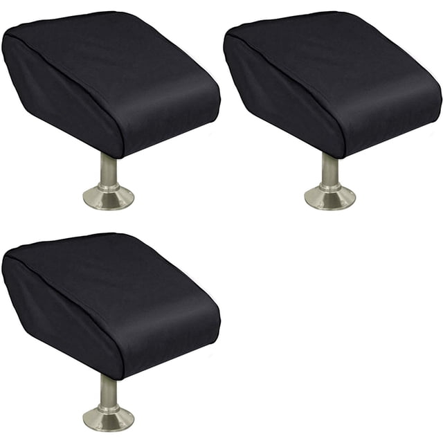 3X de Asiento Plegable para , Impermeable, Resistente, Remolcable, para Silla de Pesca, de Protección del Asiento de Su , Color Negro