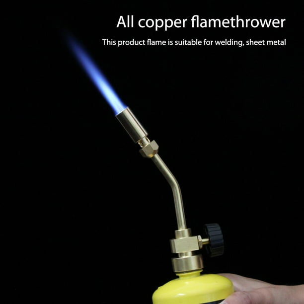 Brazing copper with propane clearance torch