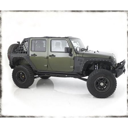 UPC 631410091373 product image for Smittybilt 76882 XRC Textured Black Armor Rear Corner Guards, Pair | upcitemdb.com
