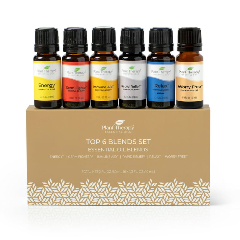 Pure Essential Oil Kit - Energizing Aromatherapy