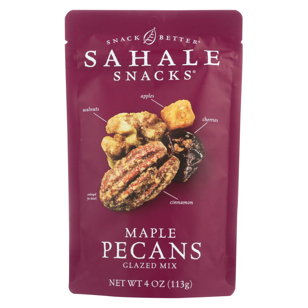 Sahale Snacks Glazed Mix - Maple Pecans - Case of 6 - 4 oz. - Walmart