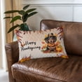 thumbnail image 3 of Happy Thanksgiving Dachshund Welcome Thankful Fall Autumn Pumpkin Quilt Pillowcase Wiener Dog Lover Gifts Idea Throw Pillow Cover Bed Home Decor - 02021, 3 of 5