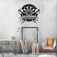 thumbnail image 2 of Craftnamesign Custom Dart Game Metal Sign LED Light, Dartboard Name Sign, Dart Game Home Decor, 2 of 5