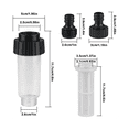 thumbnail image 1 of Water Filter Water Pre-Filter Water Filter Set for Pressure Washer Pump Garden Irrigation, 1 of 7