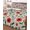 Beige, Coral, Cornflower, Ivory, variant on Full Size Quilt Bedding Set, Watercolor Floral Reversible Summer Quilt 3 Pieces, Spring Red Poppy Flower Botanical Beige Lightweight Bedspreads Coverlets with 2 Pillow Shams for All Seasons
