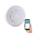 thumbnail image 2 of Tuya Wifi CO2 Sensor VOC Gas Detector Smart Air Quality Monitor Temperature Humidity Sensor Automation Alarm Detector ,Easy to Install, 2 of 6